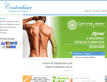 Tablet Screenshot of depilacion-laser-masculina.cl